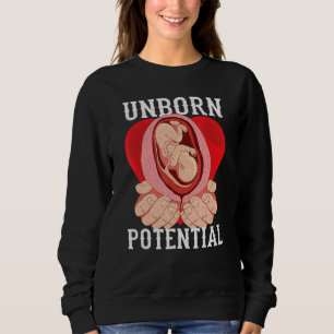 Sweatshirt Anti Avortement Choix Anti-avortement Arrêter Live