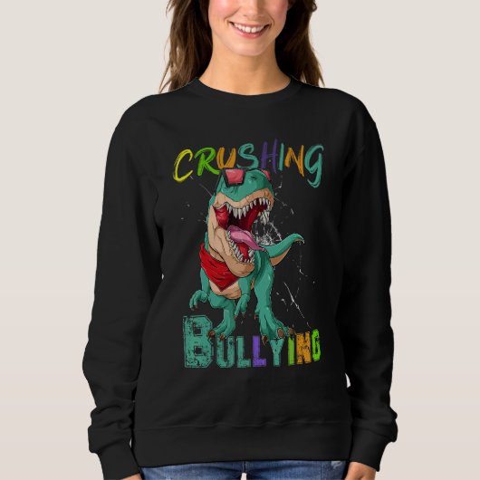Sweatshirt Anti Bullying Kind Kindness Unity Day Crushing Bul (Devant)