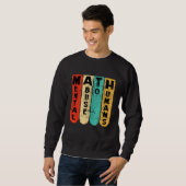 Sweatshirt anti math student scool mental abuse to humans vin (Devant entier)