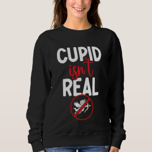 Sweatshirt Anti Saint-Valentin Flèche de Cupidon Chapeau de