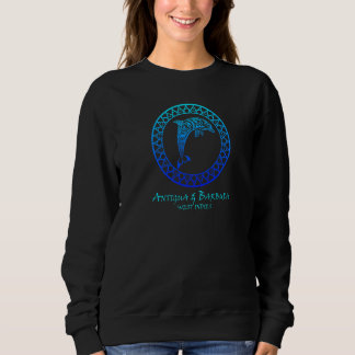 Sweatshirt Antigua-et-Barbuda West Indies Tribal Dolphat Vaca