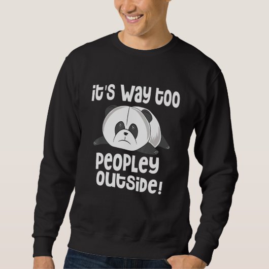 Sweatshirt Antisocial Pour Les Hommes Anti-Introductions Soci (Devant)