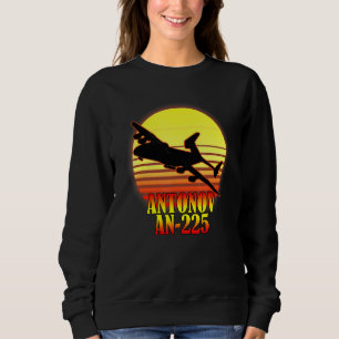 Sweatshirt Antonov An 225 Cargo Jet Plane