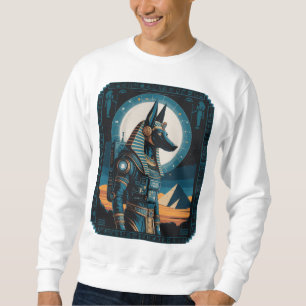 Sweatshirt Anubis Astronaut - Gardien cosmique de l'Afterlif