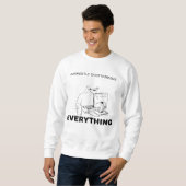 Sweatshirt Anxious Character (Devant entier)
