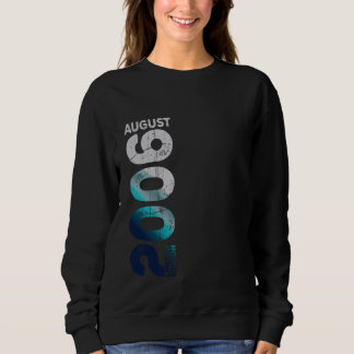Sweatshirt Août 2006 Limited Edition 2006 Retro 2006 Vintag