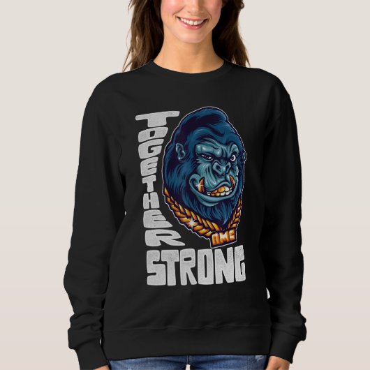 Sweatshirt Apes Together Strong Meme Stock Short Squeeze (Devant)