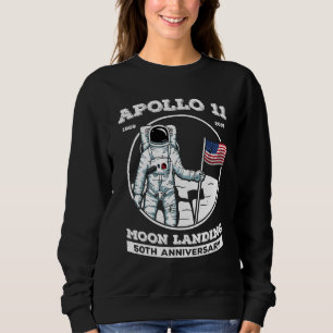 Sweatshirt Apollo L'Atterrissage Lune Anniversaire