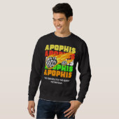 Sweatshirt APOPHIS Astéroïde NEO Christian 2029 (Devant entier)