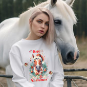 Sweatshirt Appaloosa Christmas