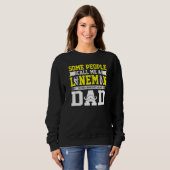 Sweatshirt Appel Le Plus Important Papa Câbleur Papa (Devant entier)