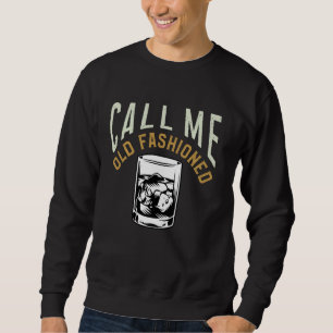 Sweatshirt Appelez-moi Femmes à l'ancienne Hommes Vintage Whi