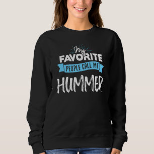 Sweatshirt Appelez-Moi Hummer Design For Men Papa Fête des pè