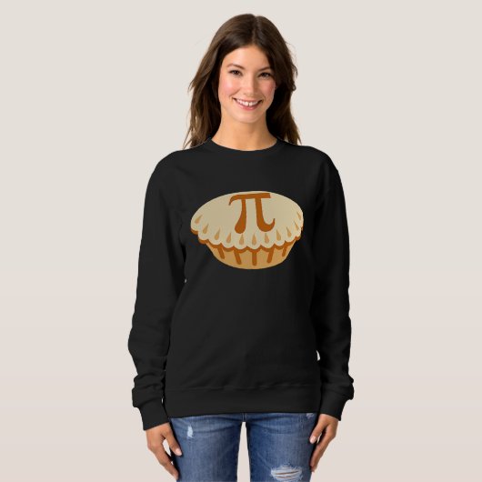 Sweatshirt Apple Pie Pi Day Math Symbol for Teachers Students (Devant entier)