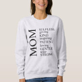 Sweatshirt Appréciation de maman (Devant)