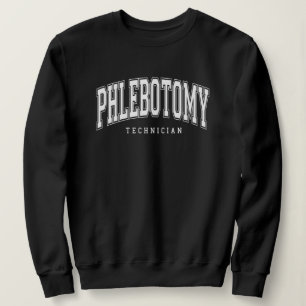 Sweatshirt Appréciation de technicien de phlébotomie phléboto