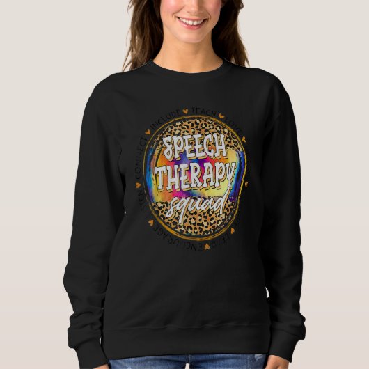 Sweatshirt Apprendre L'Amour Inspirer La Thérapie De La Parol (Devant)