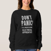 Sweatshirt Apprentice électrique (Devant)