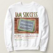 SWEATSHIRT APPRENTISSAGE DE L'ÉCHEC (Design devant)