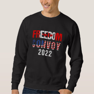 Sweatshirt Appuyer le convoi canadien de la liberté de Trucke
