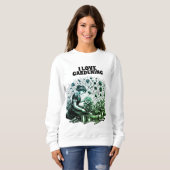 Sweatshirt Après-midi de Garden Lady (Devant entier)