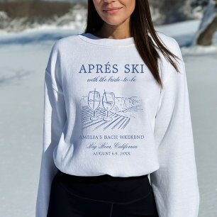 Sweatshirt Après Ski avec la mariée à être Bach Week-end