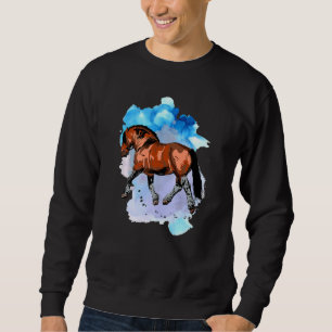 Sweatshirt Aquarelle de la baie