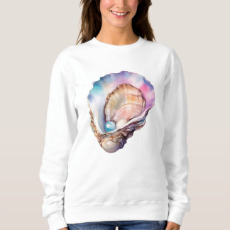 Sweatshirt Aquarelle Huître