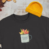 Sweatshirt Aquarelle Météo Coulée Feuilles Automne