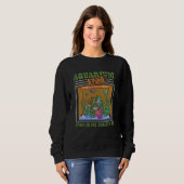 Sweatshirt Aquarium Junkie Living Life One Tank At A Time Fis (Devant entier)