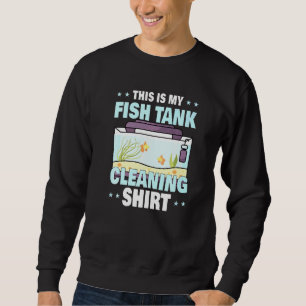 Sweatshirt Aquarium Keeper Marine Life C'Est Mon Fish Tank C