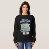 Sweatshirt Aquarium Keeper Marine Life C'Est Mon Fish Tank C (Devant entier)