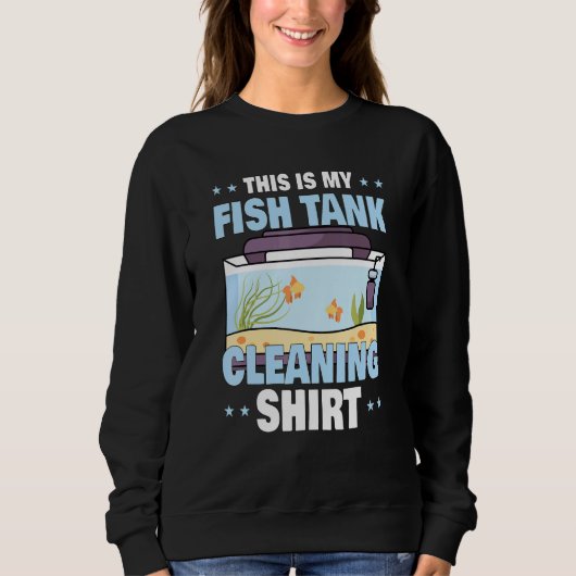 Sweatshirt Aquarium Keeper Marine Life C'Est Mon Fish Tank C (Devant)
