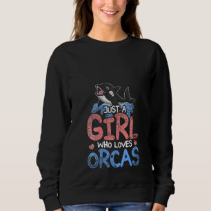 Sweatshirt Aquarium pour femmes Orca Sea Animal Girls Femmes