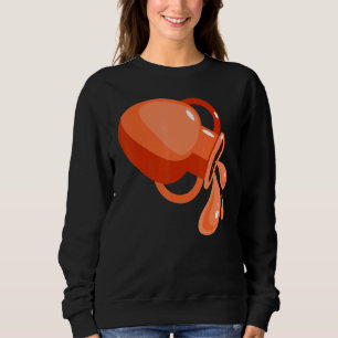 Sweatshirt Aquarius Zodiac Horoscope Astrologie Astronomie Fe