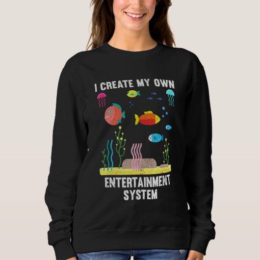 Sweatshirt Aquascaper L'Aquascaper De Poisson 3 (Devant)