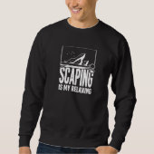 Sweatshirt Aquascaping Scaping Est Mon Poisson Relaxant Gardi (Devant)