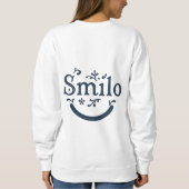 Sweatshirt Arabe Sagesse-Vivre avec honneur ou mourir diginty (Dos)