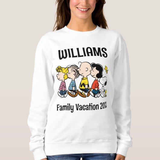 Sweatshirt Arachides Gang Famille Vacances (Devant)
