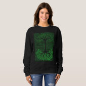 Sweatshirt Arbre Binaire Ordinateur Geek Mathématicien Progra (Devant entier)