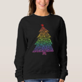 Sweatshirt Arbre de la paix, de l'amour et de l'unité (Devant)