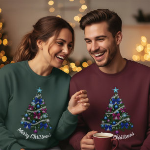 Sweatshirt Arbre de l'Hiver Merveilleux