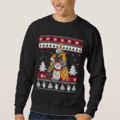 Sweatshirt Arbre de Noël (Devant)