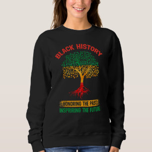 Sweatshirt Arbre du Mois de l'histoire des noirs d'Amérique a