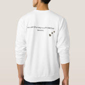 Sweatshirt Arbre généalogique personnalisé (20 noms) (Dos)