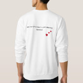 Sweatshirt Arbre généalogique personnalisé (20 noms) (Dos)