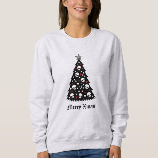 Sweatshirt Arbre sombre de Noël