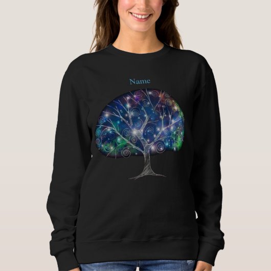 Sweatshirt Arbre tourbillonnant Thunder_Cove (Devant)