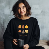 Sweatshirt Arbres d'automne minimalistes