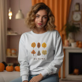 Sweatshirt Arbres d'automne minimalistes